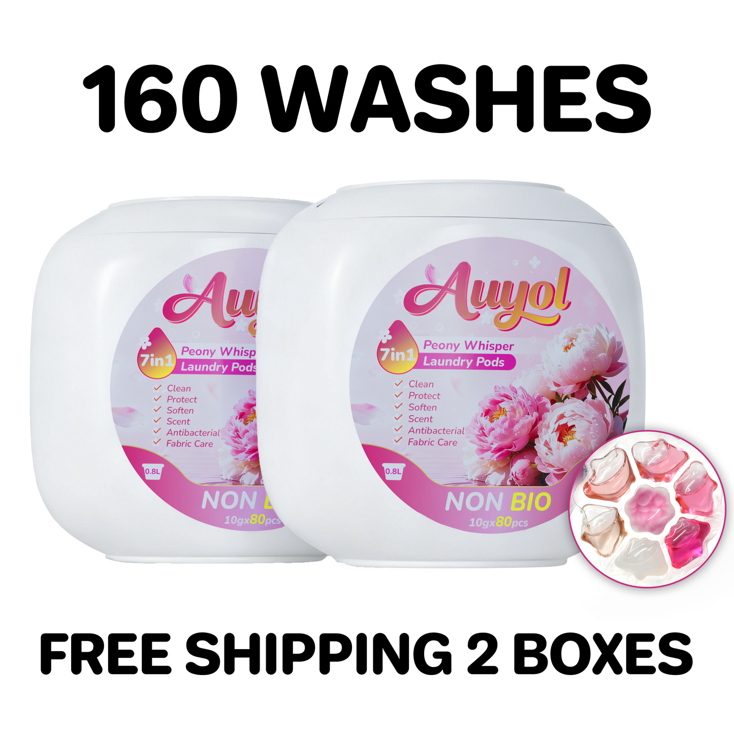Auyol 7-in-1 Laundry Pods