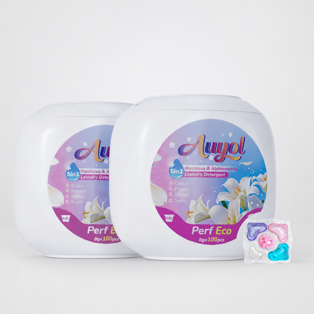 5-in-1 Laundry Pods, Narcissus & Lily Scent