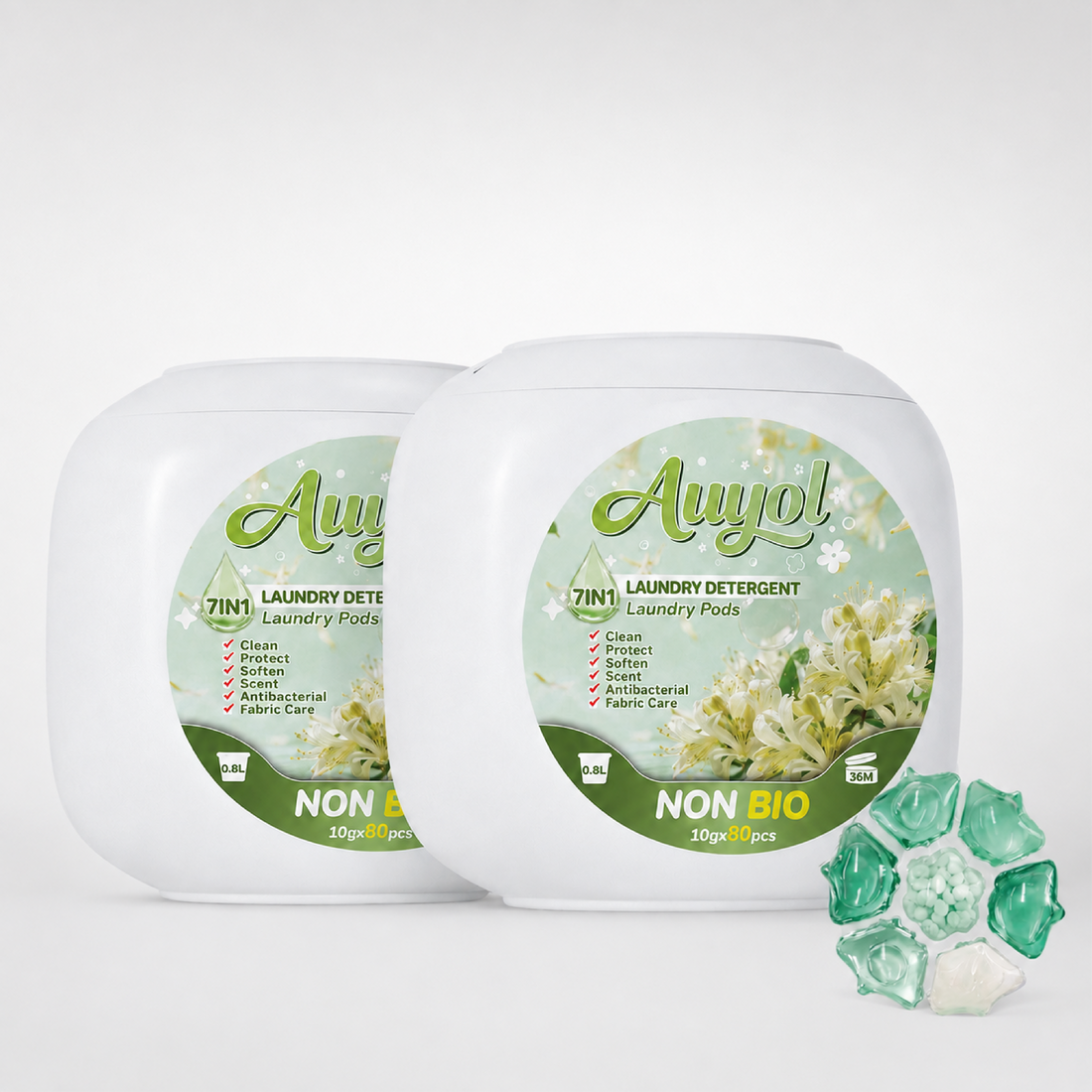 7-in-1 Laundry Pods, Honeysuckle Scent